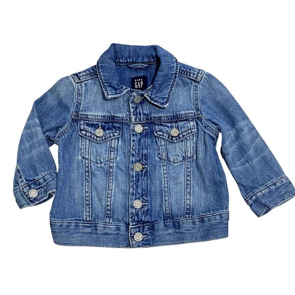 Baby Denim Jean Jacket by Baby GAP - Picture 2 of 6